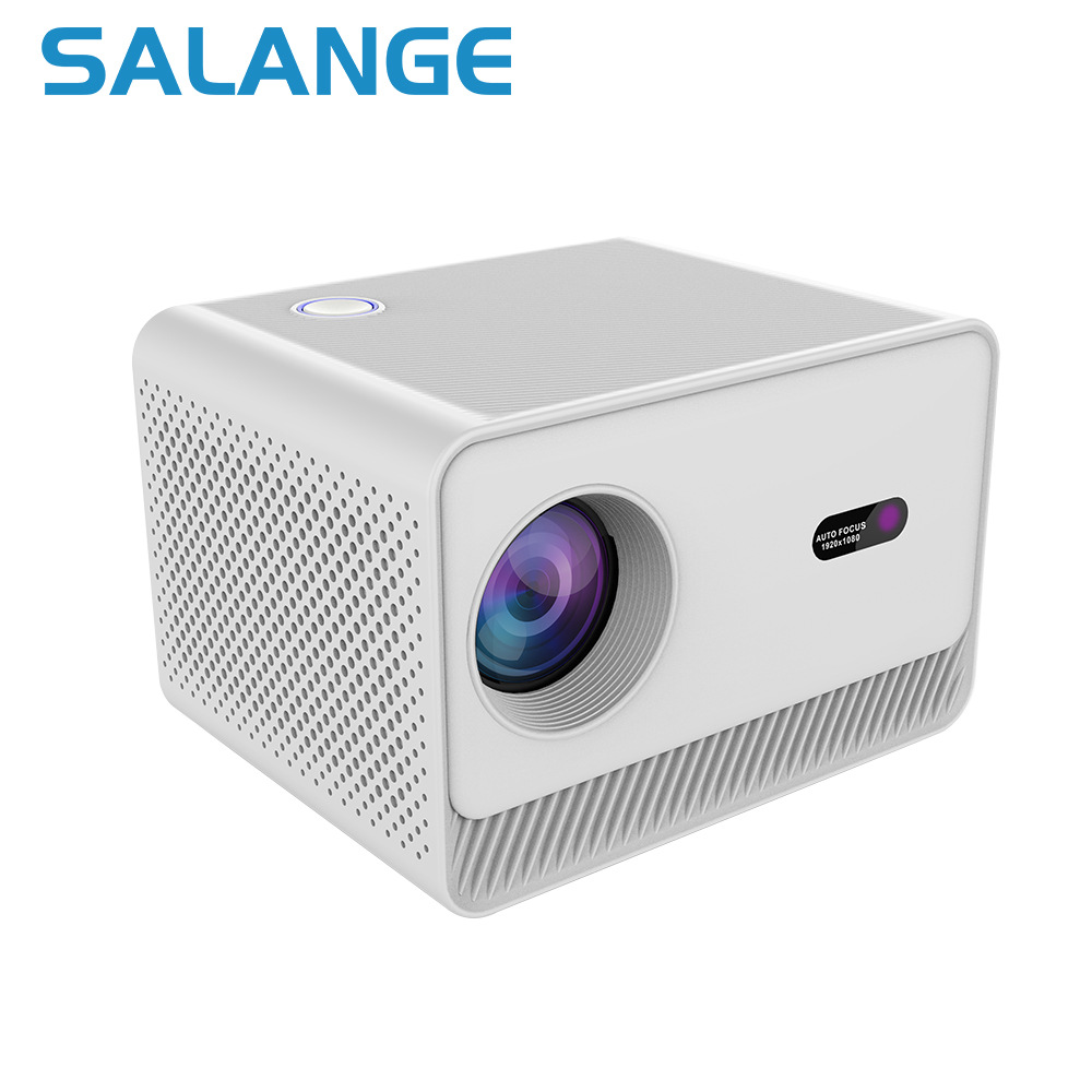 Transfronterizo 1080P HD proyector inteligente proyector portátil para el hogar, oficina, teléfono móvil, proyector Android