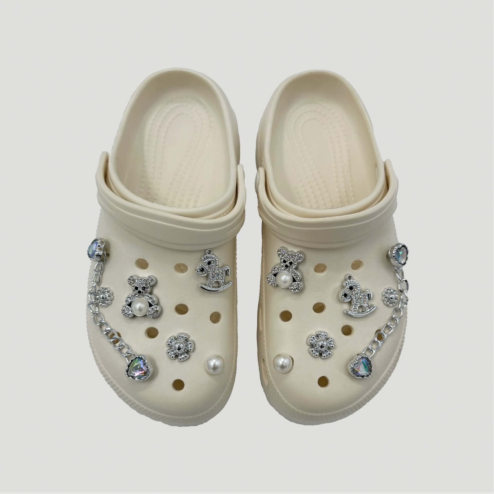 Трехмерные тапочки в стиле Crocs, обувной пряжка, аксессуар, принадлежности, бижутерия, DIY, 3D
