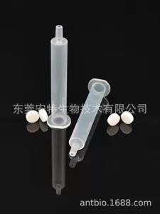 Ante Biologics 3ML-шприц-тип твердофазной экстракции (SPE) иммуноаффинная колонка (AC) Пустого столбца трубки