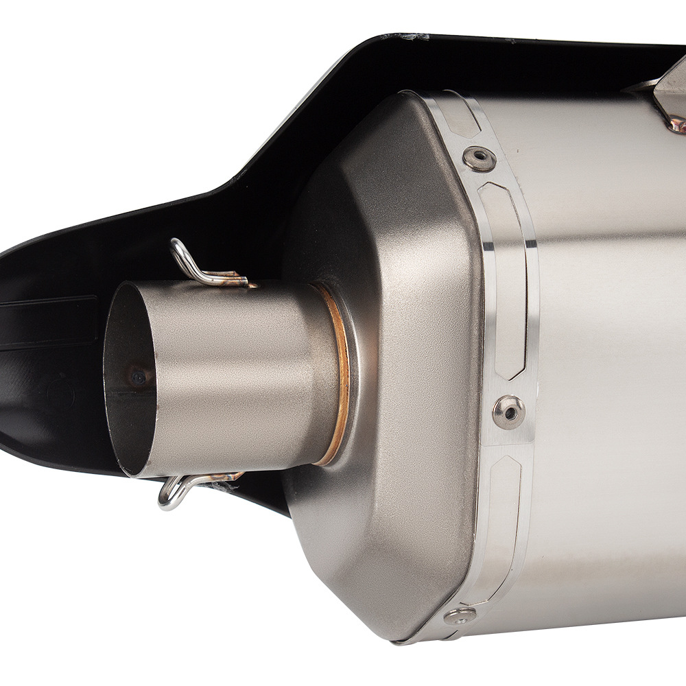 Universal Motorcycle Exhaust Pipe Modification Ninja400 R6 Cbr500 S7 Full Carbon Fiber Large Displacement Tailpipe