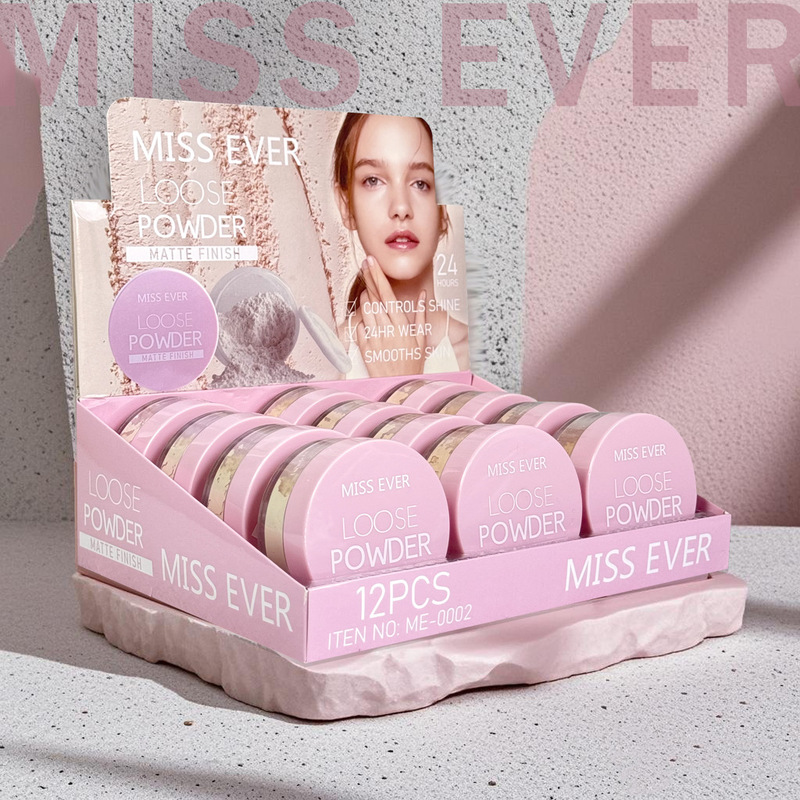 MISS EVER ラウンドメイクアップピュアコットンドライパフショートベルベットサテンルースパウダーパウダーリフレッシュプレスコットンメイクアップ|undefined