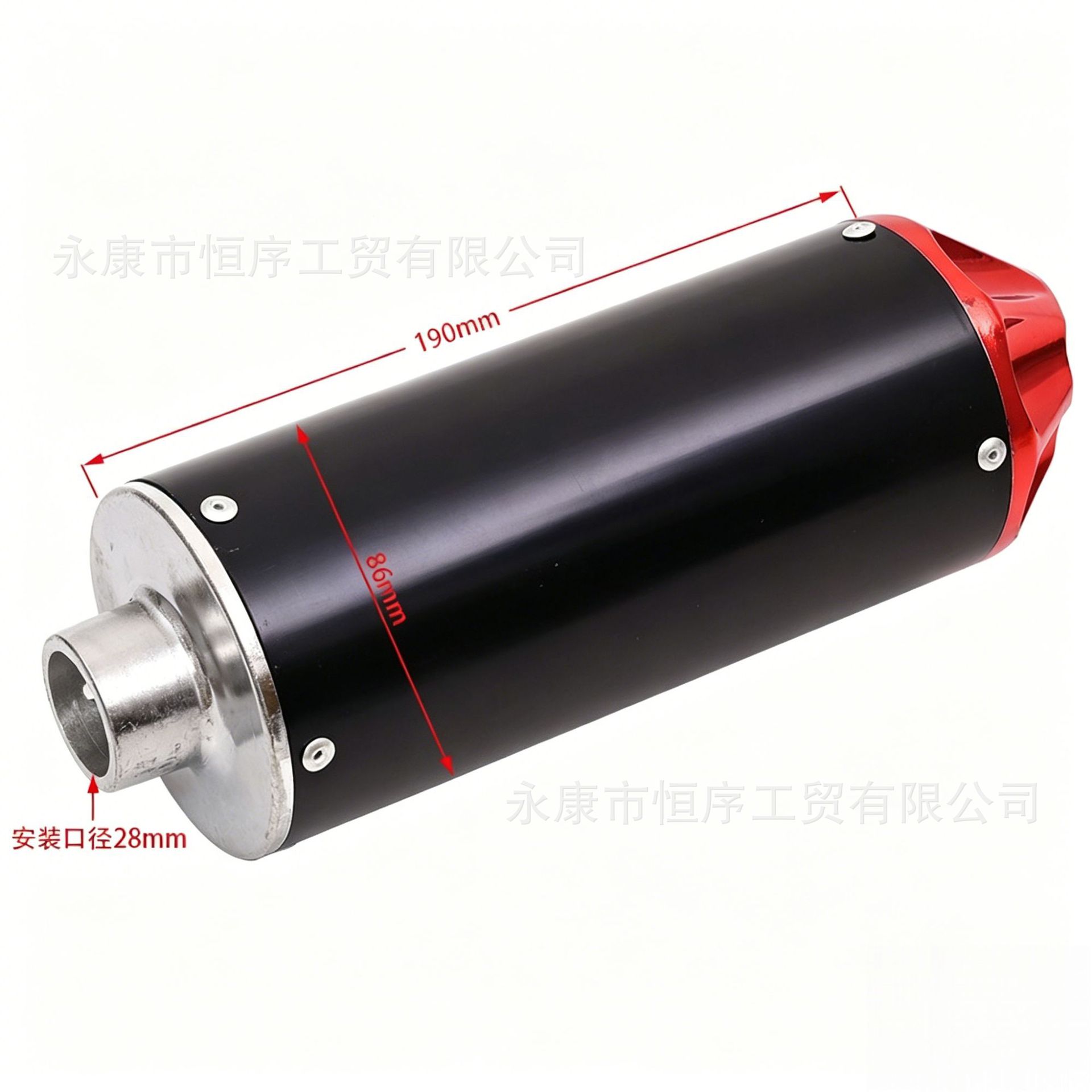 Off-Road Motorcycle Modification Parts Crf50 Exhaust Pipe 50-125 Small Dirt Bike Apollo Silencer Rear Section