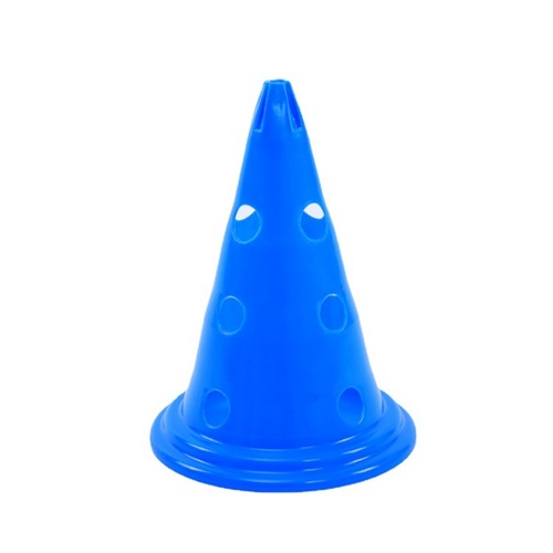 Marking Bucket 30cm Round Bottom Hole Football Training Auxiliary Obstacle Marker Cone Bucket Children's Physical Fitness Equipment