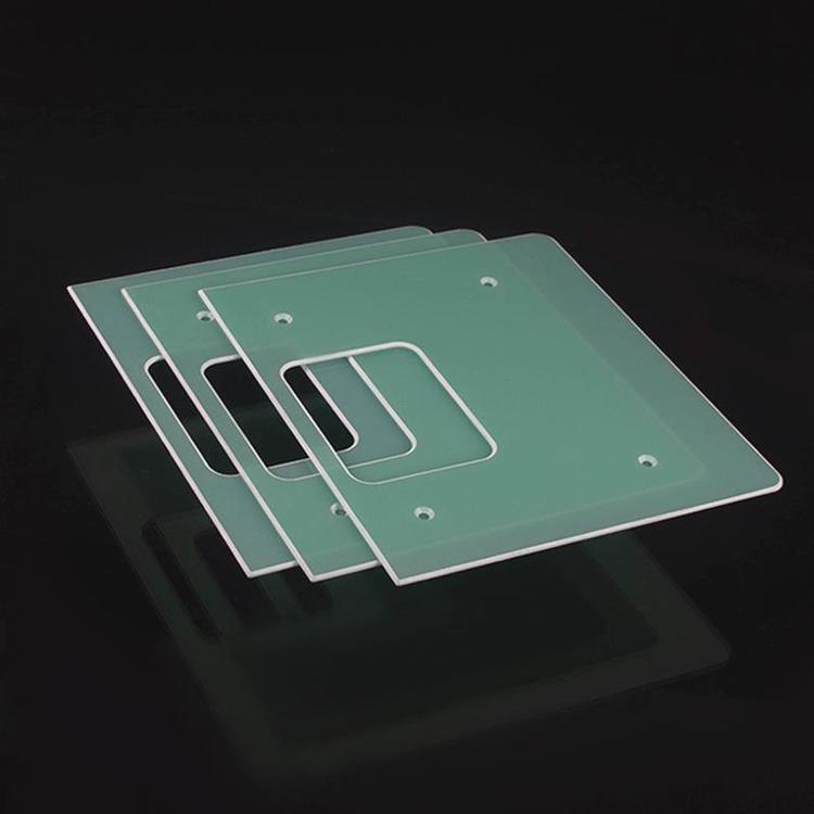 新品绿色玻纤板环氧玻璃纤维板FR4黑色耐磨耐温设计刻字铣槽喷漆