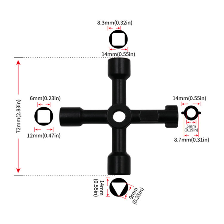 4-in-1 [블랙 키 렌치]