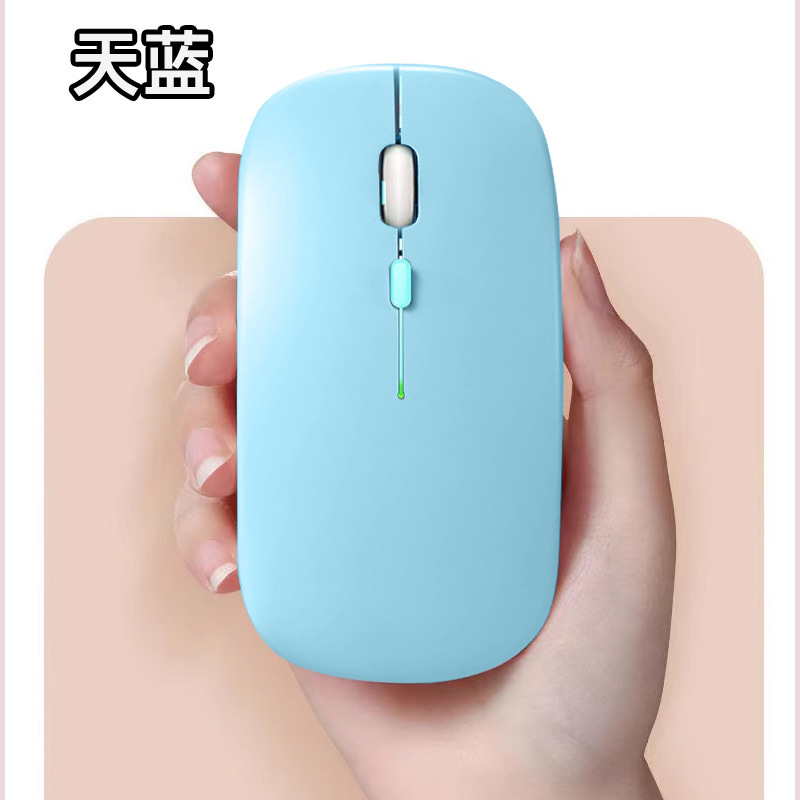 源头工厂现货批发适用华为苹果手机电脑双模蓝牙静音无线鼠标跨境|undefined