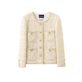 【奶酥糖】2025秋冬新款小香风短外套女 深圳南油专供高定系列