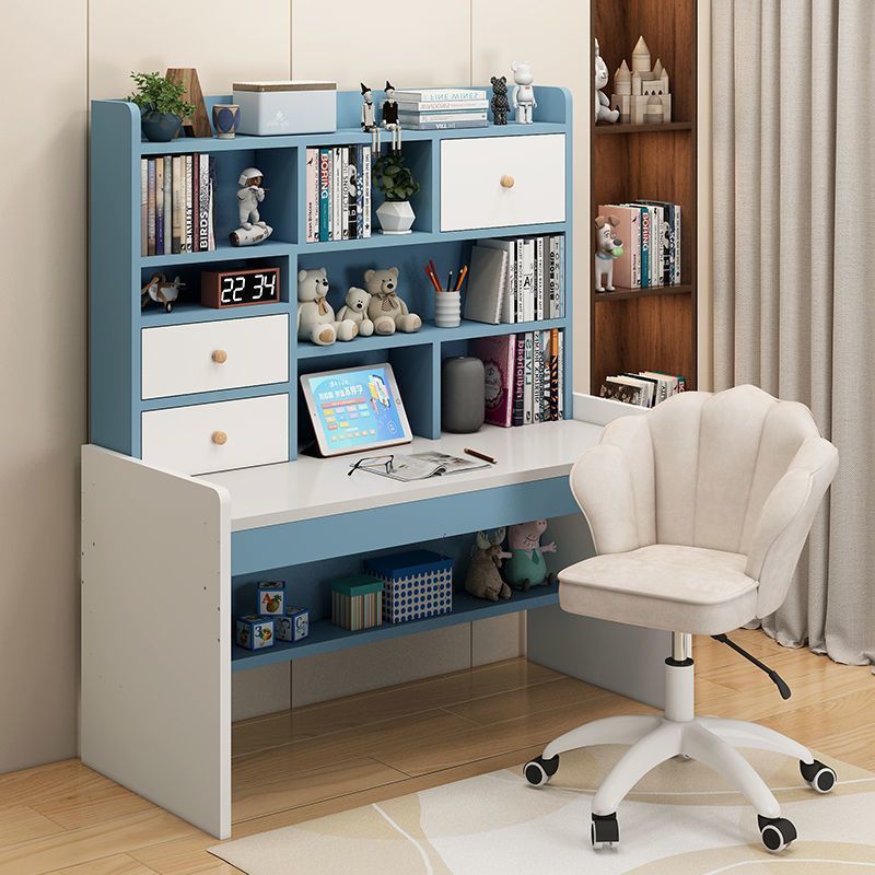 Children's Desk Simple Modern Lifting Study Table Home Multi-Functional Writing Desk Bedroom Economical Table and Chair Set