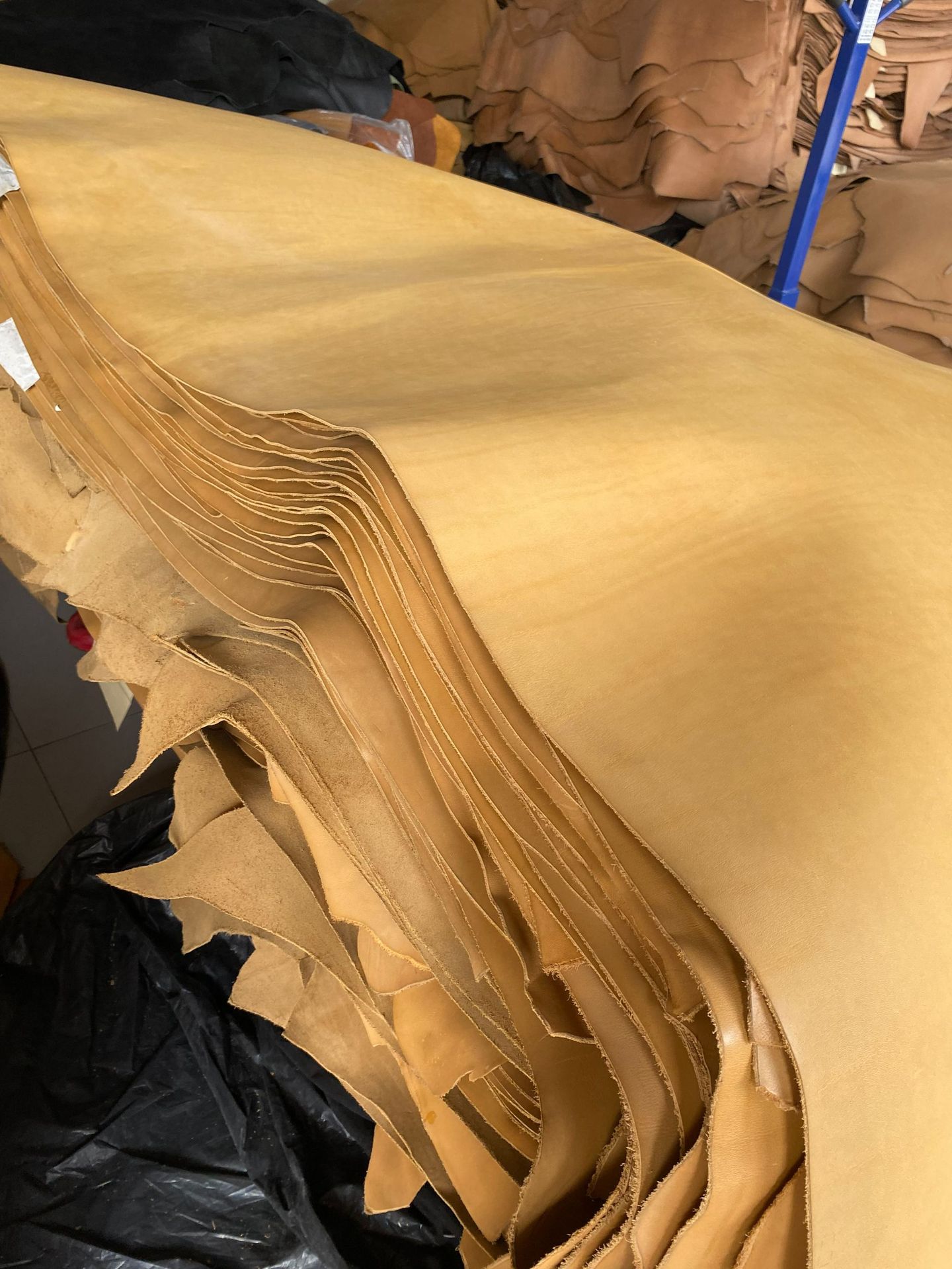 黄牛皮胚头层牛皮2.0厚