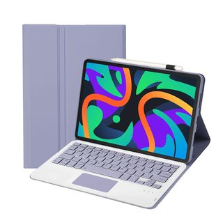 For OPPO pad Air10.4 Bluetooth Keyboard Case Vivo Pad11 Touch Backlight Keyboard Leather