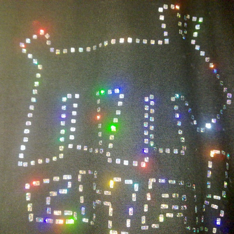 七彩镭射烫图 镭射烫图 来图做镭射烫图