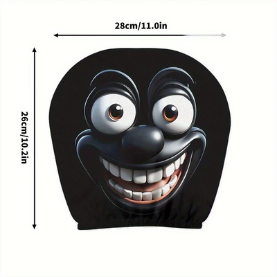 Universal seat cover — Custom-Made Headrest Covers with - 31-double-sided-1-pack-26cm28cm
