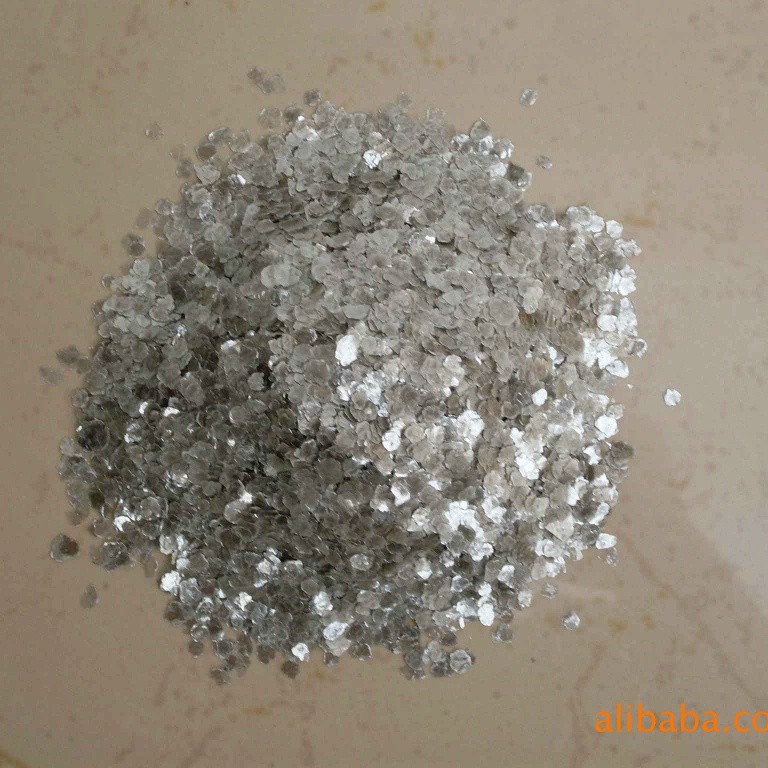 生产加工供应银云母片云母岩石银白色云母片