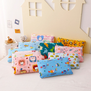 New Cotton Children's Pillow Beanie Pillow Infant Comfort Pillow Kindergarten Nap Pillow Pure Cotton Pillow Core Wholesale