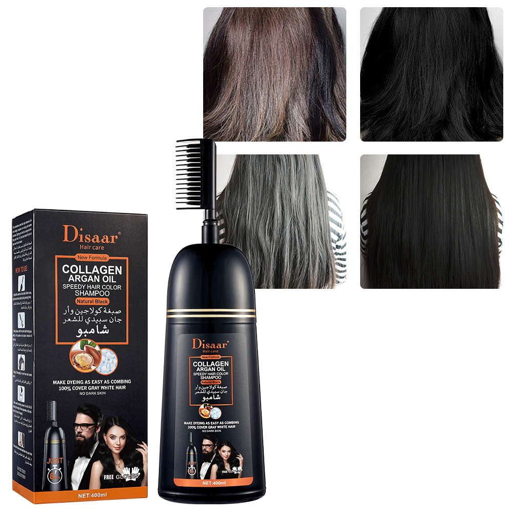 Colorante vegetale DISAAR al collagene osseo per tinture per capelli in crema sbiancante e annerente per la casa_voghion.com
