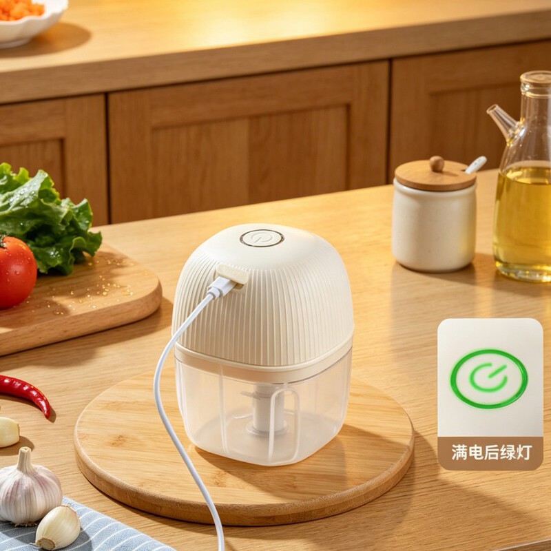 Garlic grinder electric garlic grinder household garlic grinder automatic garlic puller cooking machine garlic grinder