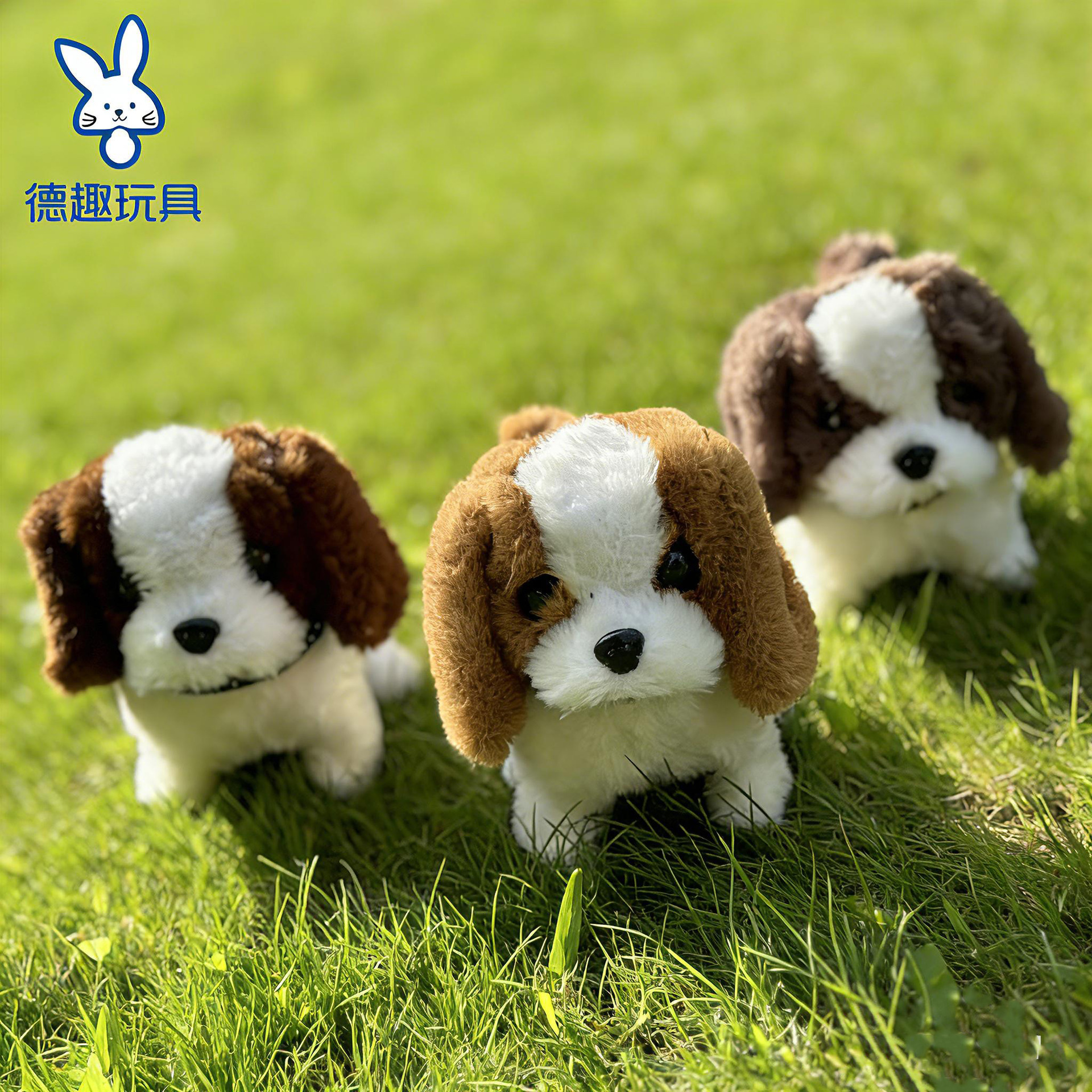 Fábrica de juguetes perros perros eléctricos coloridos perros de peluche perros electrónicos perros de simulación de mascotas electrónicas perros de juguete