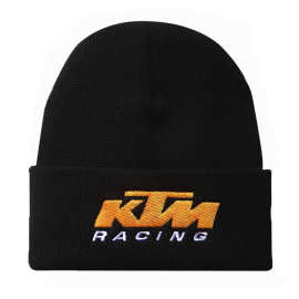 欧美男女秋冬新款KTM刺绣针织帽Racing套头嘻哈帽子毛线帽冷帽