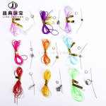 多色弹力串珠线珠宝线手链水晶线扁丝弹力线diy手工饰品材料批发