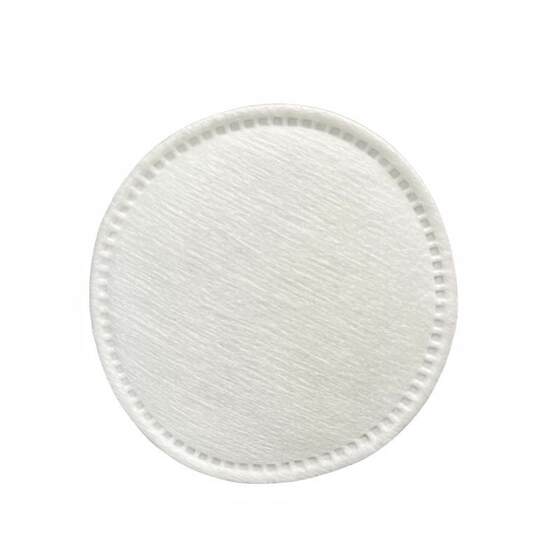 Factory wholesale independent packaging round pinhole cosmetic cotton printing pattern independent packaging cleansing Cotton