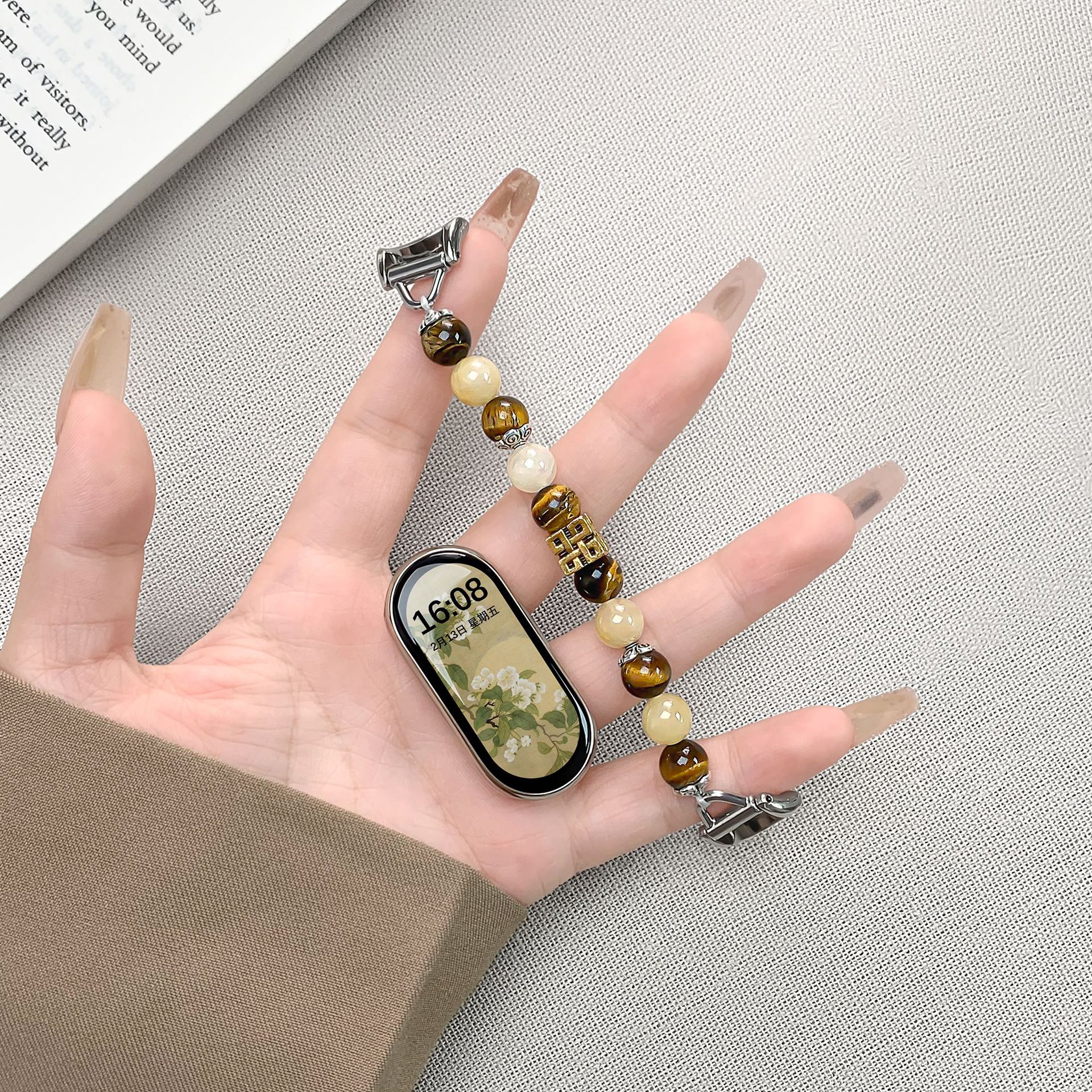 For millet bracelet 8/9 strap 7nfc clock away from the surrounding with the same fashion beaded sports bracelet 654 generation wristband