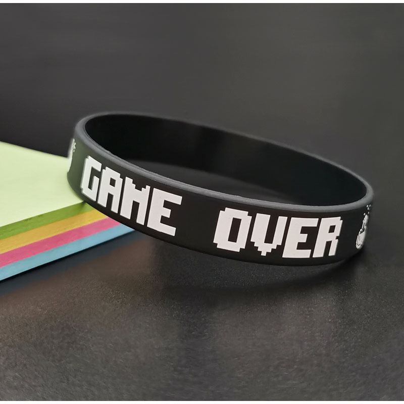 Letter Pattern Wholesale Jewelry Casual Simple Style Letter Silica Gel Wristband