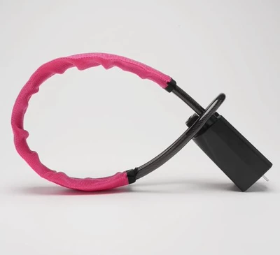 Car lock – Lock, Multi-Color Reflective Anti-Theft Lock - pink