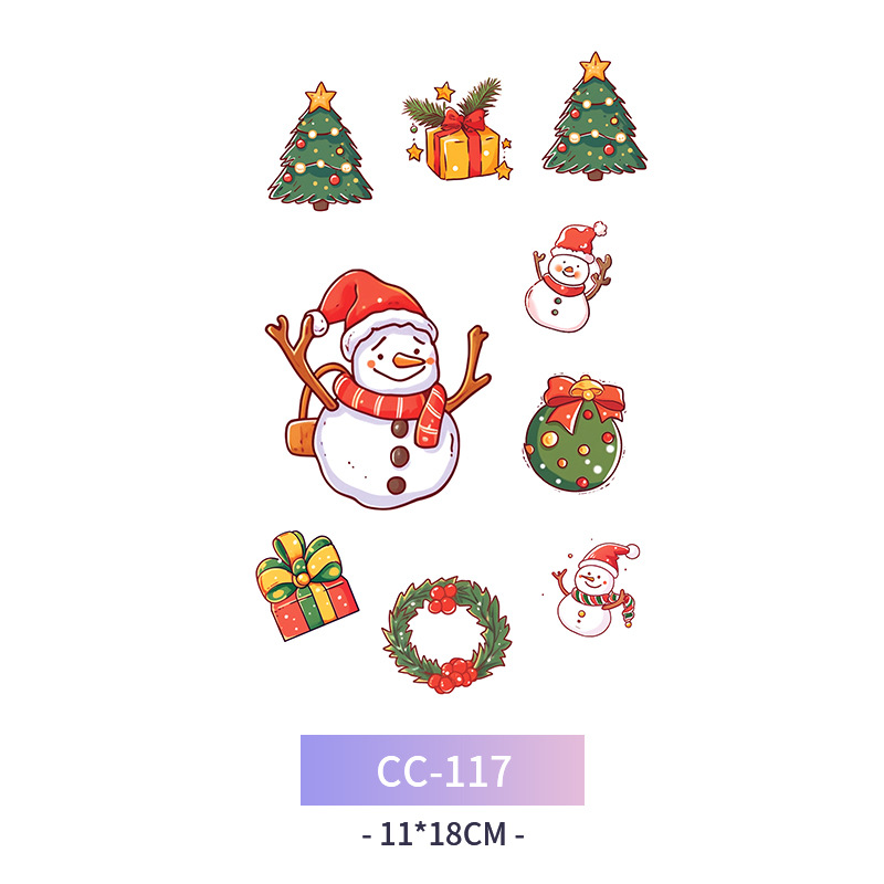 Transfronterizo en stock al por mayor de halloween colorido mariposa tatuaje pegatinas simulación sangrienta cicatriz pegatinas divertidas pegatinas impermeables