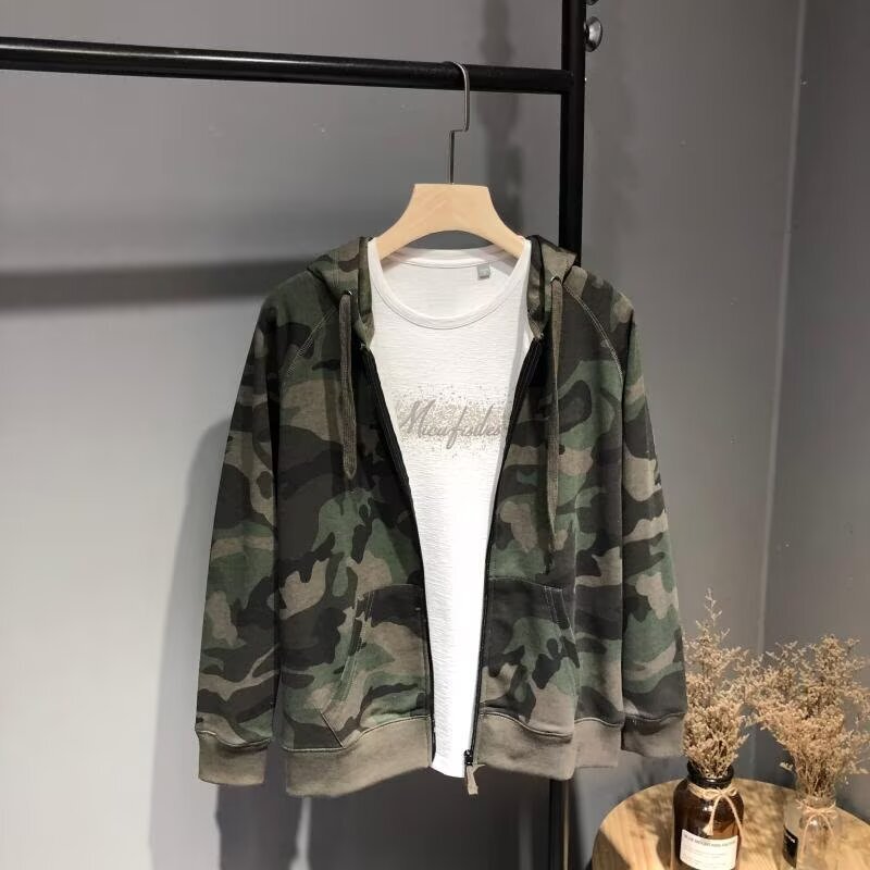 Factory Direct Sale of Fashionable and Cool Hip-Hop Camouflage Style Hooded Jackets and Sweatshirts for Men and Women, Couple Models Factory Direct Sale of Fashionable and Cool Hip-Hop Camouflage Style Hooded Jackets and Sweatshirts for Men and Women, Couple Models