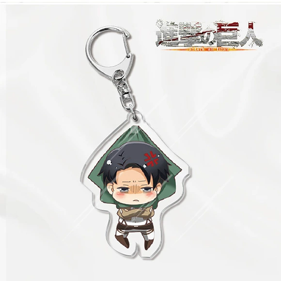 Аниме-игровая атрибутика: акриловый брелок-подвеска Attack on Titan 2 Allen Sanya, креативный подарок