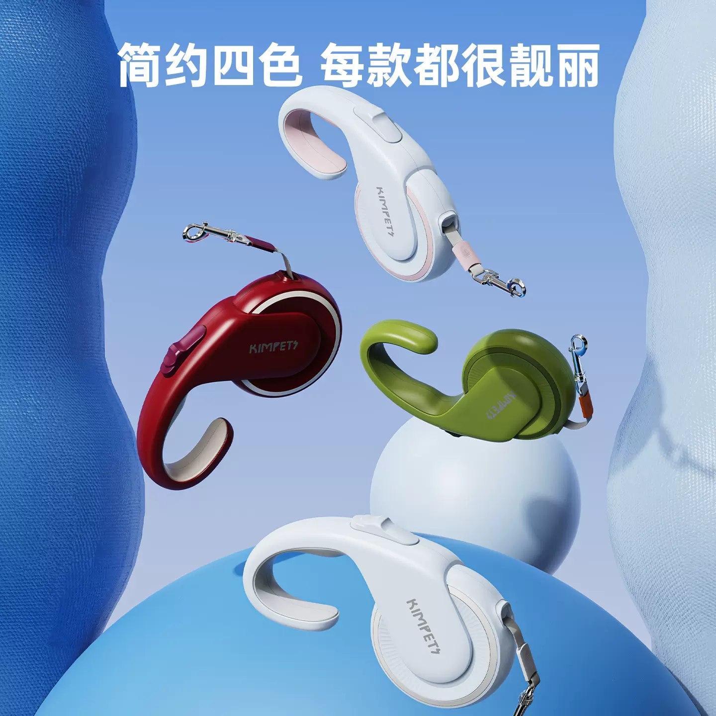 狗狗牵引绳自动伸缩狗绳狗链中型小型犬遛狗小狗泰迪比熊宠物专用