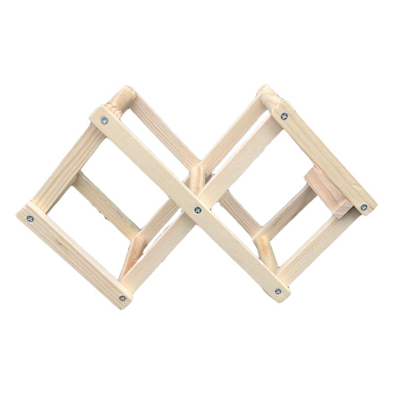 Cheap wholesale solid wood carbonized wine rack decoration creative wine rack household wine bottle storage rack European wine rack