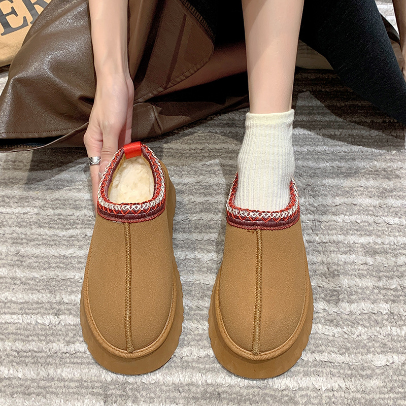 Womens Tazz Slippers Tasman Fur Slides Classic Mustard Seed Ultra Mini Platform Boot Slip-on Les Petites Suede Wool Seal Winter Designer Booties_voghion.com