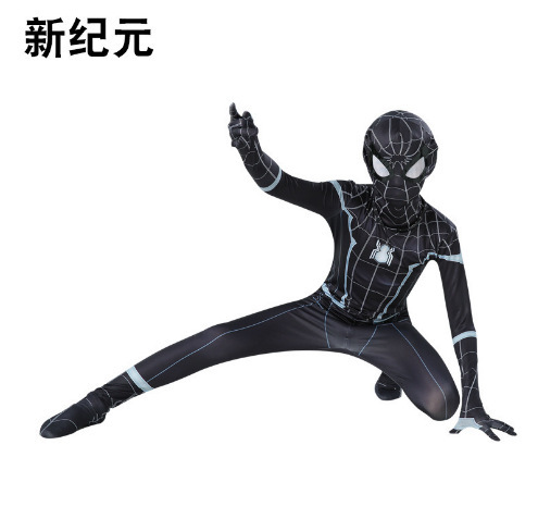 スパイダーマン タイツ ジャンプスーツ マイルズ服 ヒーローズ エクスプレス 大人 子供 ハロウィン cos 衣装|undefined