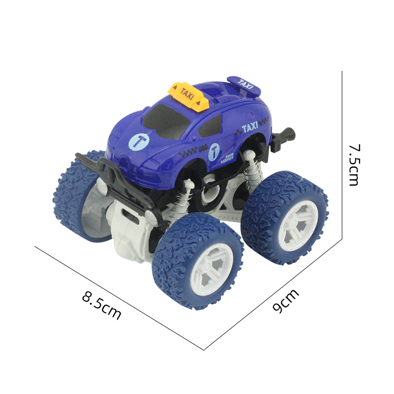 Juguete para niños tracción en las cuatro ruedas truco de inercia modelo de vehículo todoterreno niño juguete graffiti puesto de coche resistente a la caída al por mayor