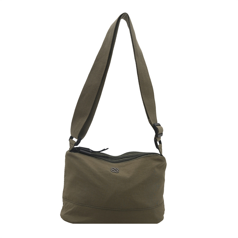 2024 invierno nuevo estilo casual simple de gran capacidad bolso de hombro para mujer bolso de lona ligero de alto valor bolso de mensajero