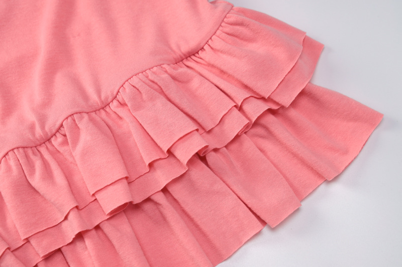 Sleeveless Slim Strawberry Printed Pleated Dress NSLGF115757