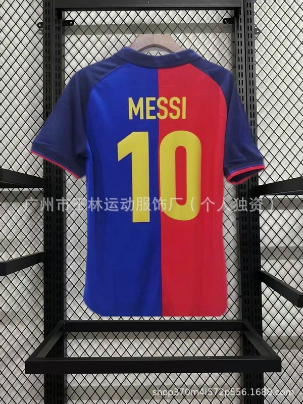 レトロ 0607AC ホーム ブラジル バルセロナ No.22 カカ ロナウド ジャージ 半袖 サッカー シャツ|undefined