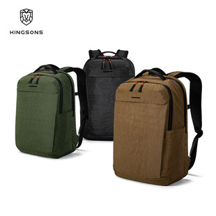 Men's Business Backpack 15inch Water-Repellent Nylon Laptop Bag Mori Style Anti-Theft Student School Bag Backpack