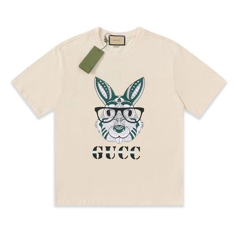 新しい古代 GU フルプリント CCI ベルクロ半袖インターネット有名人 ins トップ服トップ T シャツカップル|undefined