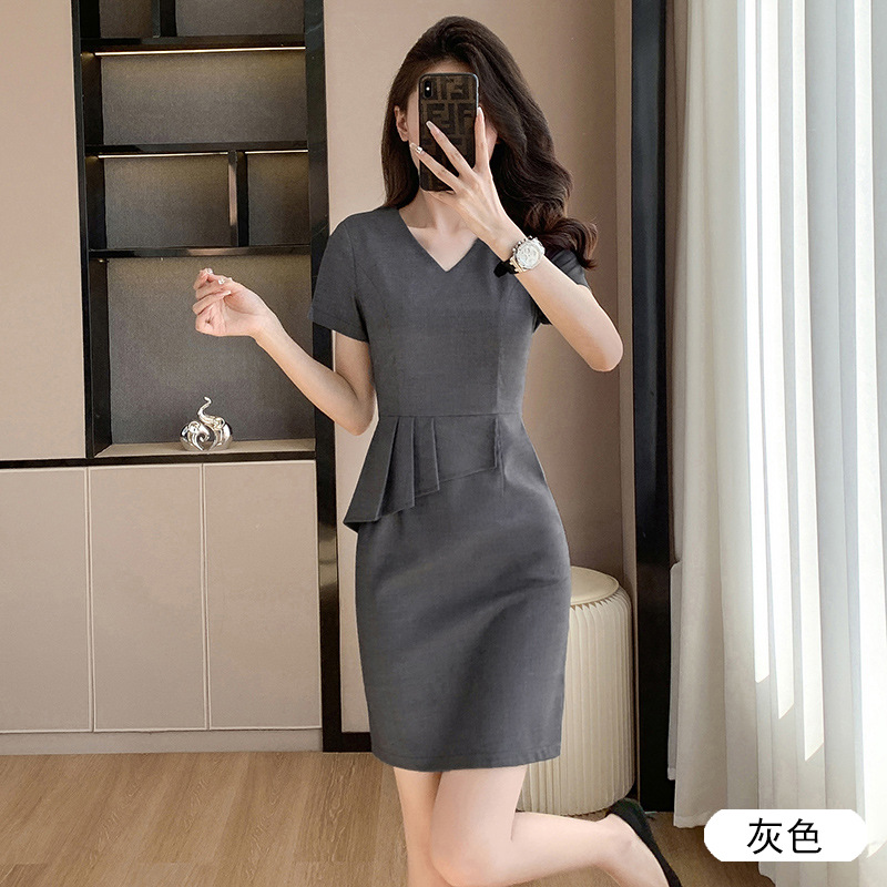 580 gray "one step skirt"