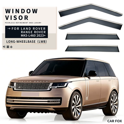 Rain shield – Window visor - standard-packaging-range-rover-executive-edition-long-wheelbase7-seater-mk5-l460-2023-with-bright-trim-lb-rain-guards