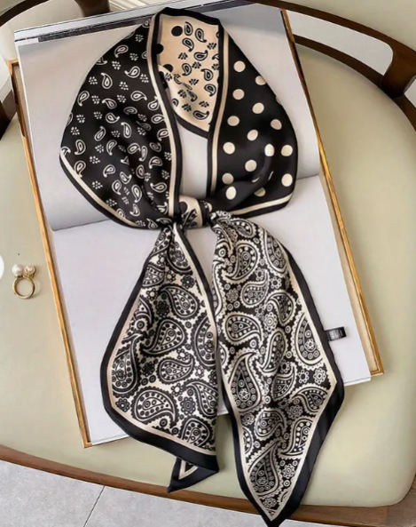 Nuevo caju pequeño cinturón de bufandas onduladas caju multifuncional cinturón de pelo de alta calidad bufandas profesionales