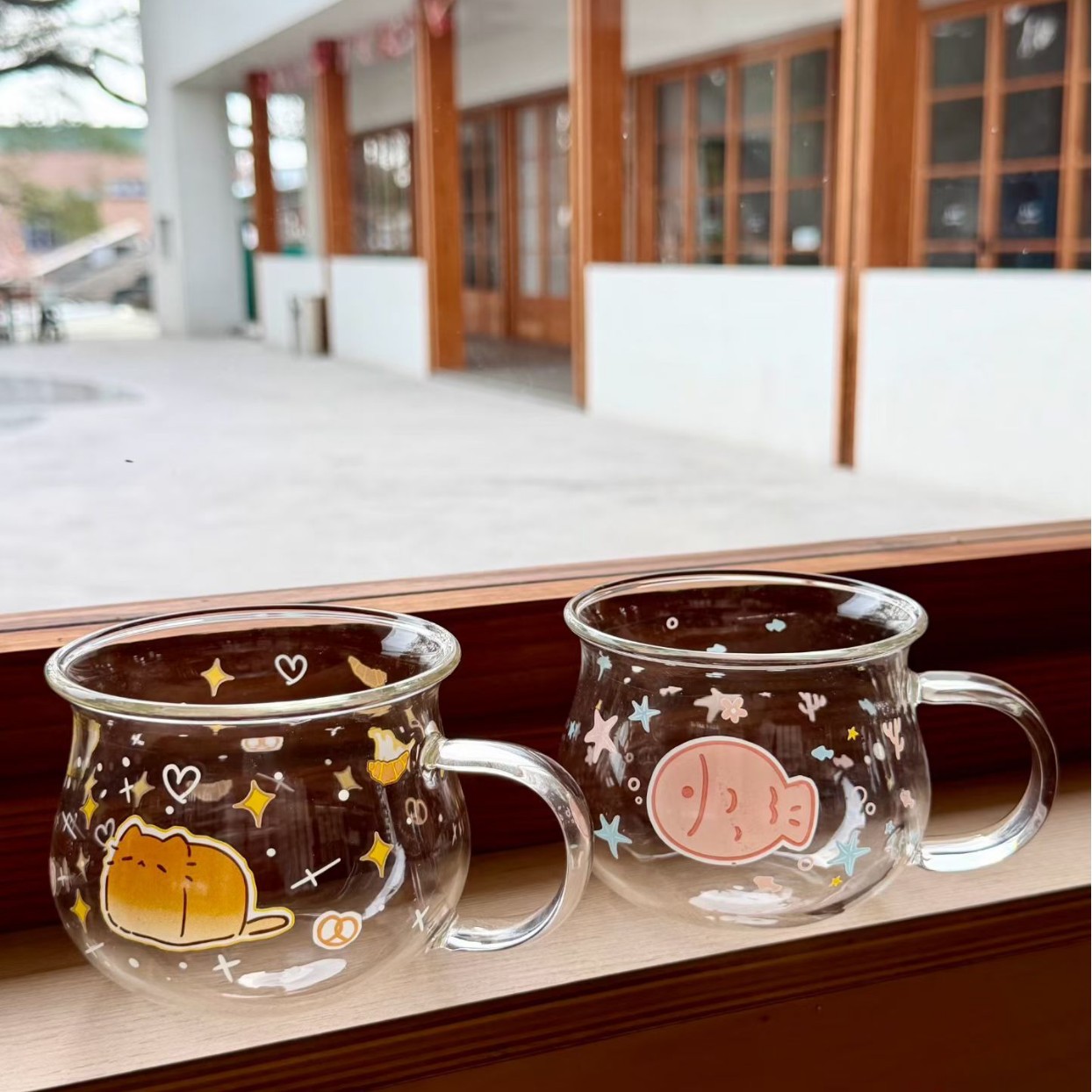 Personalidad creativa lindo gato copa de agua regalo caricatura cariñosa taza de oficina de alto valor facial taza