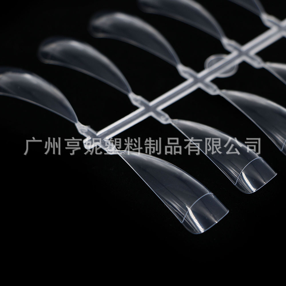 Fake nails drop-shaped