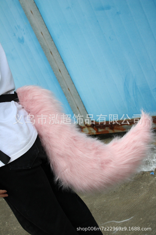 大きいサイズの手は獣の耳の獣の尾のぬいぐるみのコスプレのアクセサリの道具のキツネの尾の狼の尾のアクセサリを作ります。|undefined