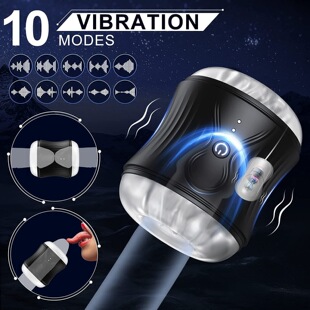 Ligao Airplane Cup Men's Automatic Vibration Penetration Exerciser Adult Toy Masturbation Device Sex Toy Dropshipping