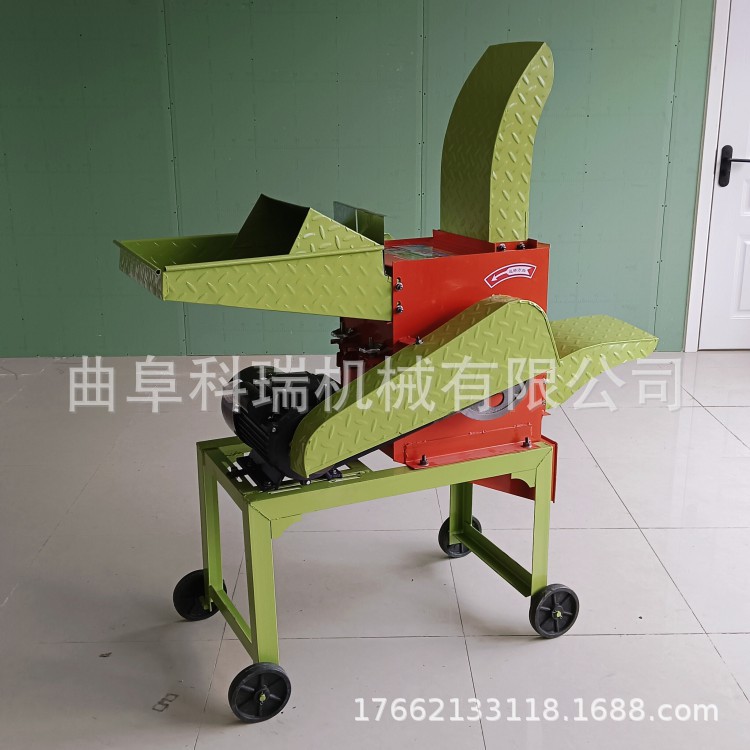 干湿两用饲料粉碎机 家用小型牧草喂羊切草机 多功能粉碎铡草机