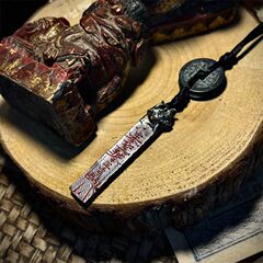 オリジナルデザインの道家アクセサリー雷令道系の保護ネックレスは男女の装飾がシンプルで洗練されています。