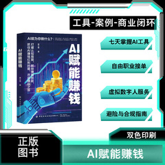 AI赋能赚钱  从一到零用AI赚钱手把手教你吃透AI 实操讲解书
